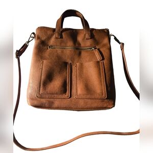 Antik Kraft Crossbody Purse with Vegan Leather Rose Square Bag Adjust Straps